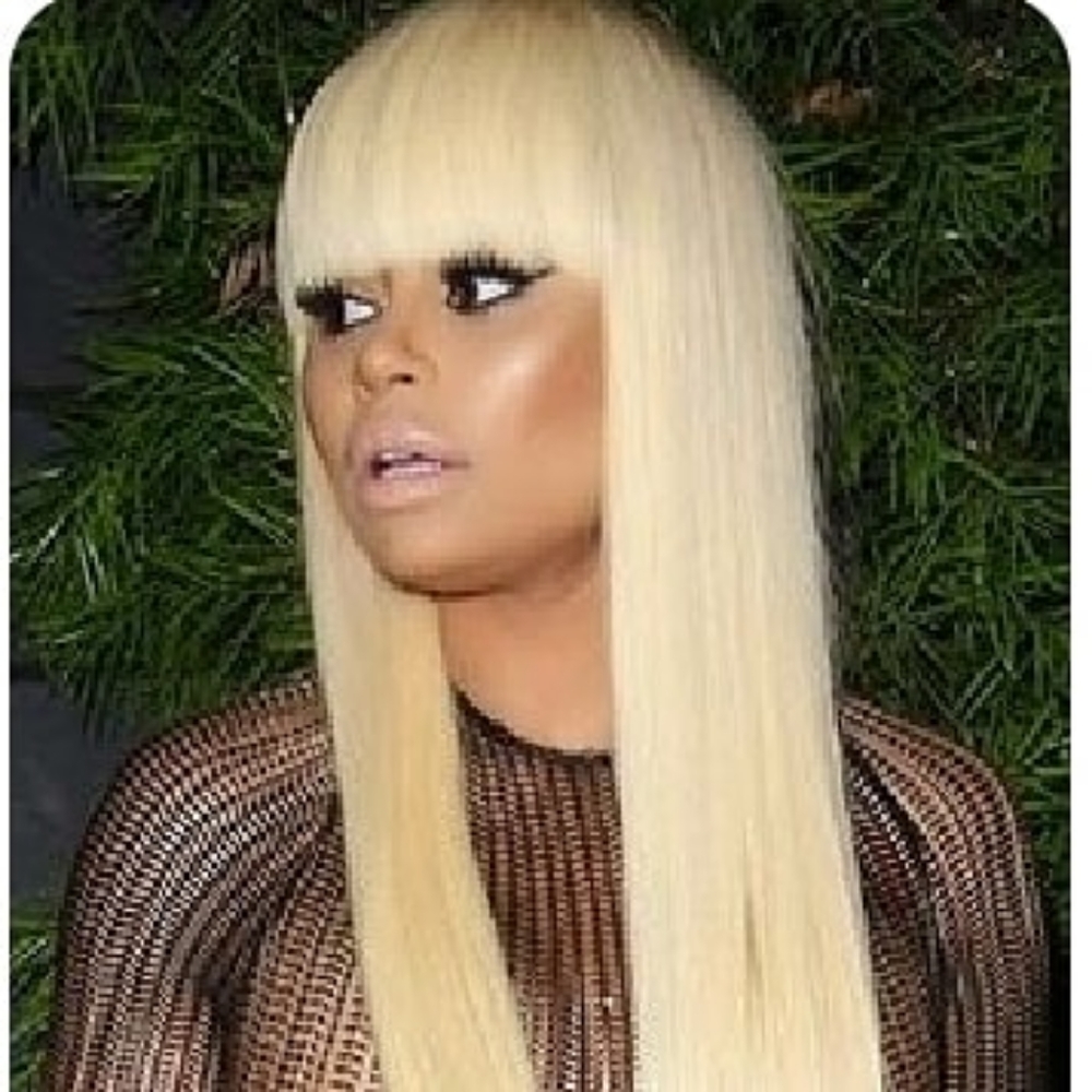 Human hair bang wig